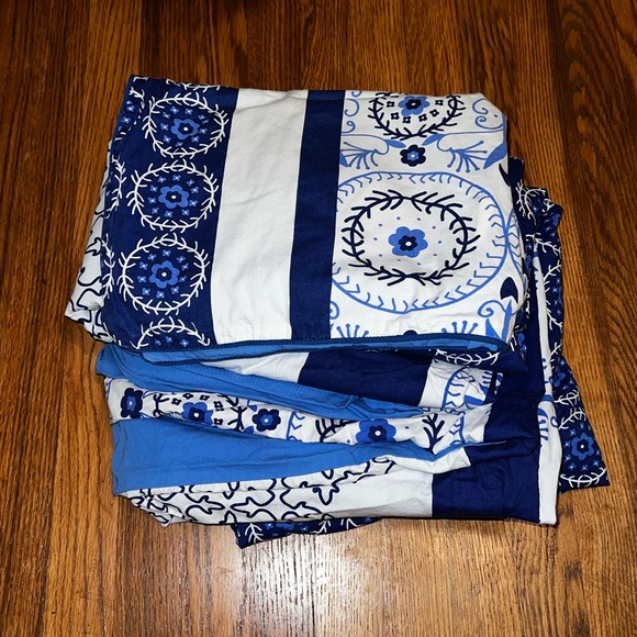 Vintage Lauren Taylor London Duvet Cover Pillow Covers Queen Full - Picture 14 of 16